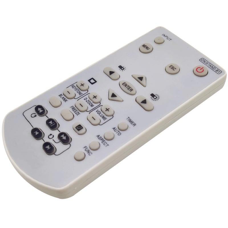 INTECHING YT-141 Projector Remote Control for Casio XJ-F100W, XJ-F10X, XJ-F200WN, XJ-F20XN, XJ-F210WN, XJ-UT310WN, XJ-V100W, XJ-V10X, XJ-V110W - Image 2